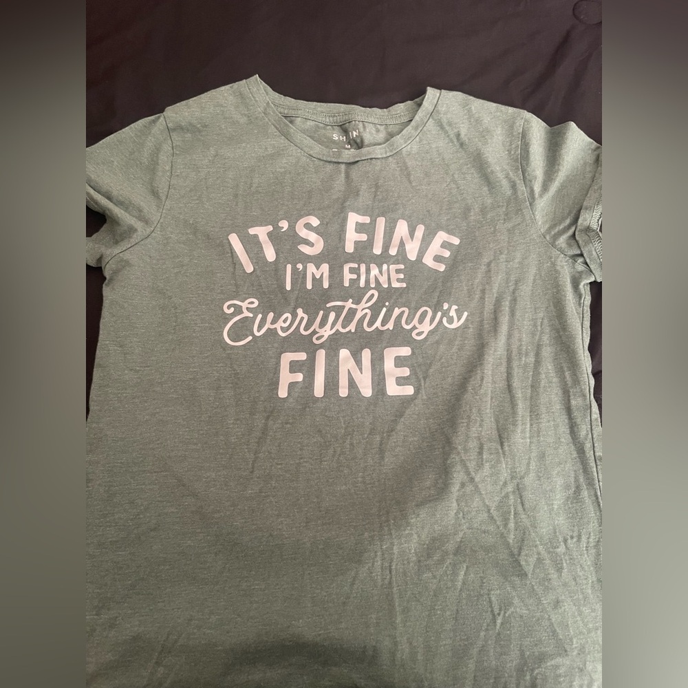 Green Kids Shirt with Fun Print